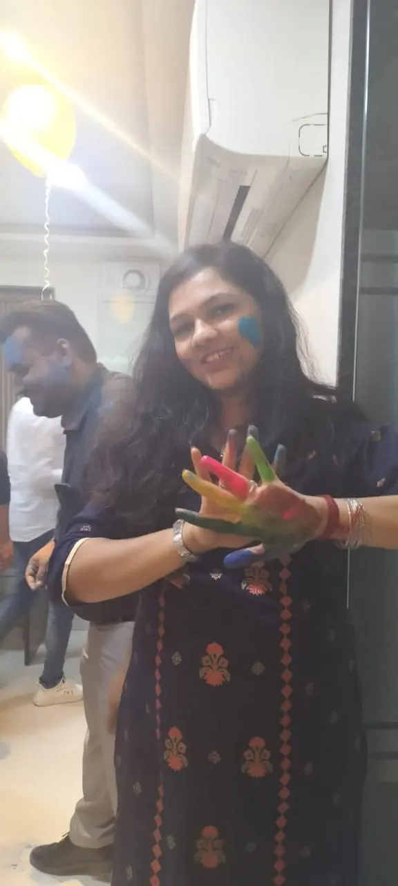 Colours and smiles on Holi