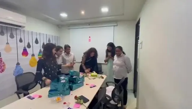 Women's Day celebration at the office